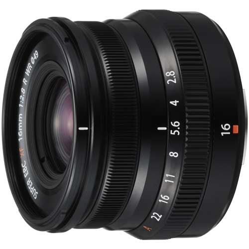 富士フイルム 取り替えっこ用水晶体 XF16mmF2.8 R WR Xマウント用