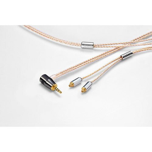 ORB Clear force Ultimate CL MMCX for IE 2.5φL MMCXリケーブル(L) 1.2m クリア｜ヤマダ電機　店