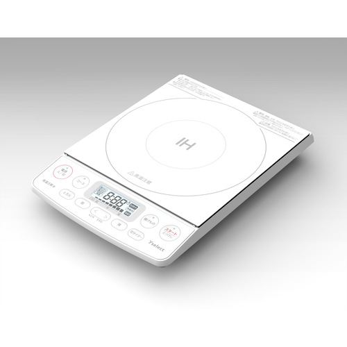 YAMADASELECT YIHC14G1(UW) ヤマダ一風変わった 1口 IH膳立て器 アーバンホワイト
