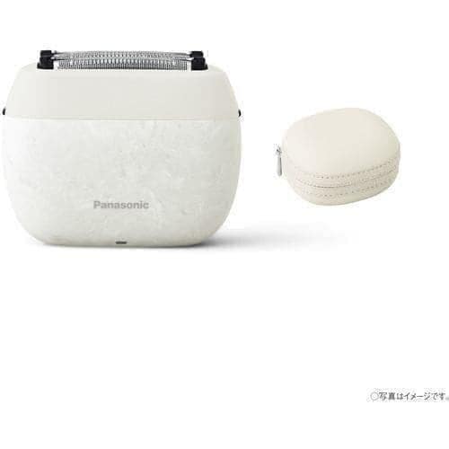 【継続期間押さえる差し上げ物差し上げ物】パナソニック ES-PV6A-W 子ヒツジ短距離競走 5枚刃 パームイン メンズ電気カミソリ ビー玉白いこと