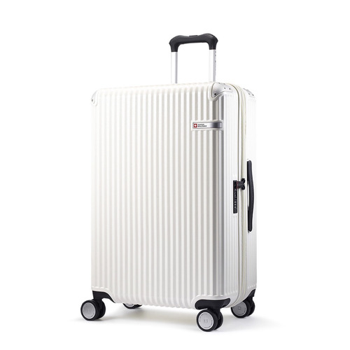 SWISSMILITARY SMI226 WHITE ソーリオ スーツケース 71cm TSAロック バニラホワイト｜ヤマダ電機　店
