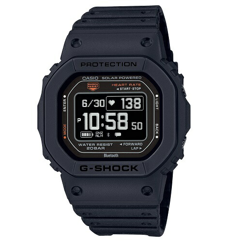 カシオ DW-H5600-1JR G-SHOCK G-SQUAD 移動性繋がり役立つこと ソーラーひな形