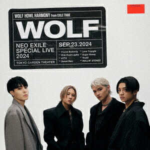 【CD】WOLF HOWL HARMONY from EXILE TRIBE ／ WOLF(LIVE盤)(DVD付)
