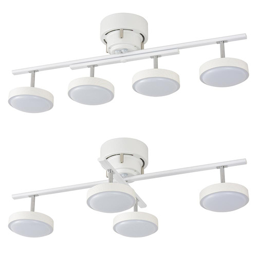 オーム電機 LT-YLS4RC-W LED4灯シーリングライト ホワイトウッド|ヤマダ電機 店
