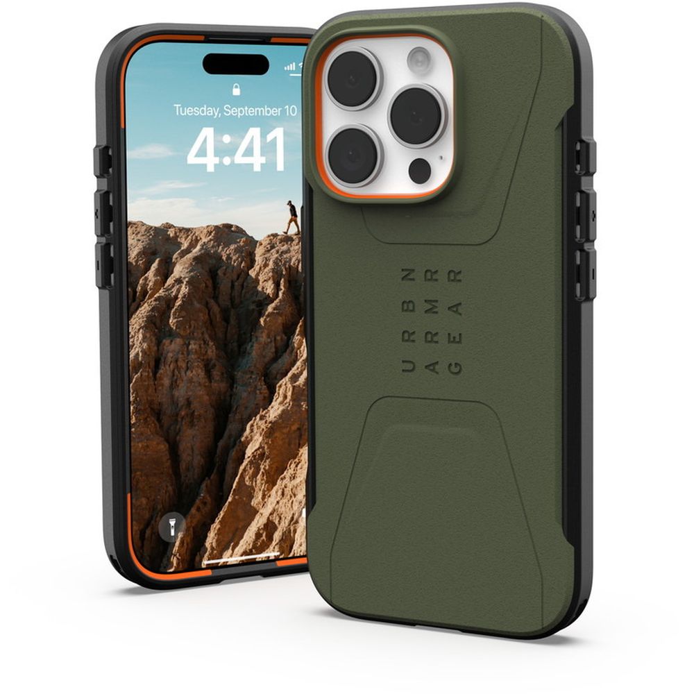 プリンストン iPhone 16 Pro用 MAGSAFE対応 CIVILIAN オリーブ UAG-RIPH24MA-CMS-OL