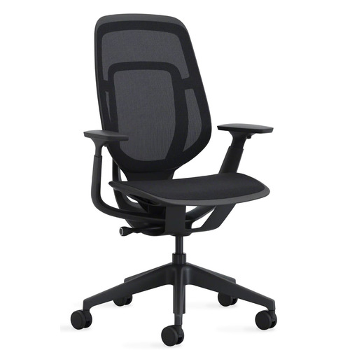 大塚家具 くろがね工作所 勉強机女性議長 Steelcase Karman 黒いこと枠組み／黒いこと 419A000BB4D-F1(KR08)