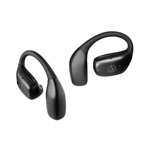 オーディオテクニカ ATH-AC5TW BK 完全ワイヤレスイヤホン 耳かけ型 左右分離 Bluetooth対応 ブラック