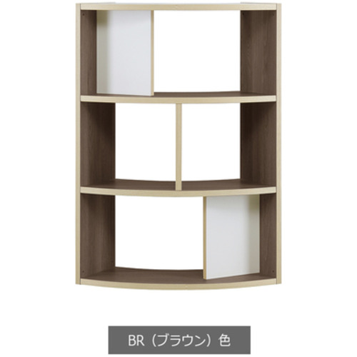 大塚家具 オープンシェルフ「アリア シェルフ90 ミドル」幅90cm ブラウン色|ヤマダ電機 店
