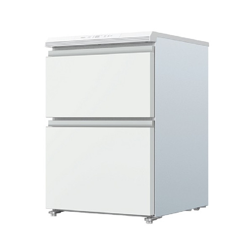AQUA AQF-DFA15R(W) 気違い式凍結器 2部屋の入り口 抽き出し手合い 145L 繻子白いこと