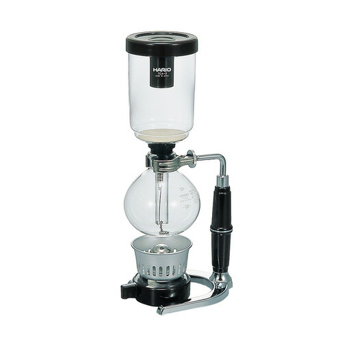 HARIO ハリオ 珈琲サイホン テクニカ3杯用 実用電気容量／360ml 3杯用 黒いこと TCAR-3