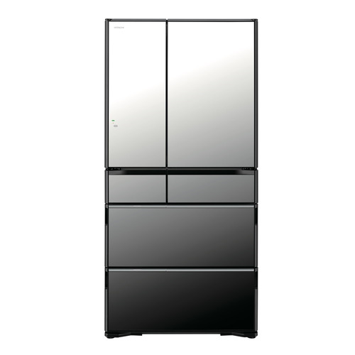 【無料長期保証】日立 冷蔵庫 735L 観音開き 6ドア 幅88cm 電動引き出し 真空チルド 新鮮スリープ野菜室 R-WXC74X X シルバー系