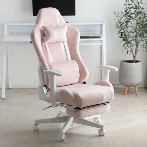 東馬 SeAGA girl ゲーミングチェア PI 幅68×奥行69×高さ118cm eスポーツ ピンク 54682070 28,354円