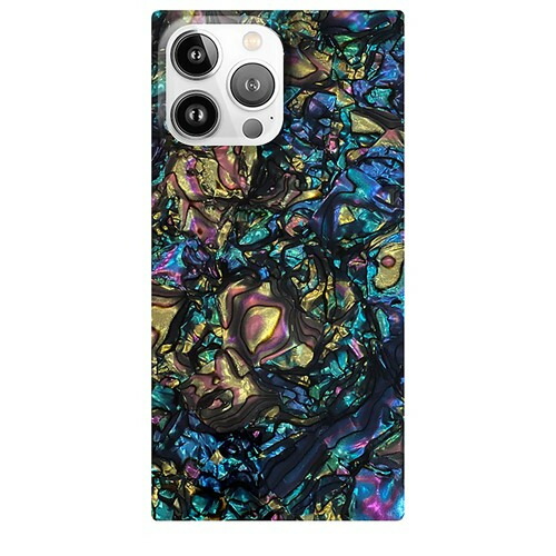 Flaunt FT056760 Square MagSafe Case for iPhone 16 Pro Max  Abalone Shell