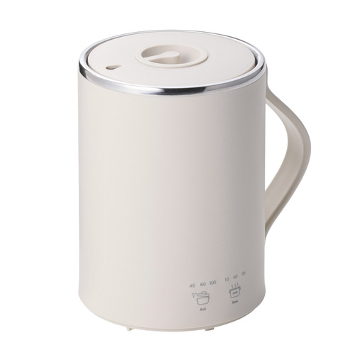 テスコム TGM20A-C マグカップ型電気なべ Cook Mug(ベージュ) 350ml 卓上調理 湯沸かし 保温