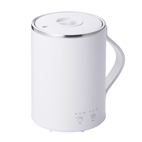 テスコム TGM20A-W マグカップ型電気なべ Cook Mug(ホワイト) 350ml 卓上調理 湯沸かし 保温