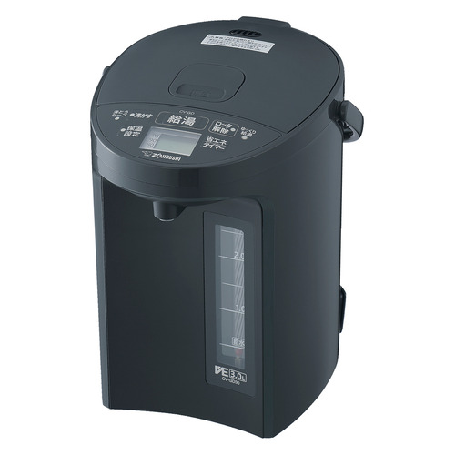 象印マホービン CV-GD30-BM VE電気まほうびん 優湯生 スピード沸とう機能搭載 3.0L ソフトブラック