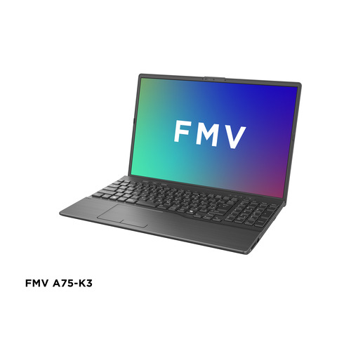 富士通 ノートPC FMV Note A FMVA75K3BA[16型 | WUXGA | Core i7 | 16GB | 256GB | Windows 11 | Office OP付 | ブライトブラック]画像