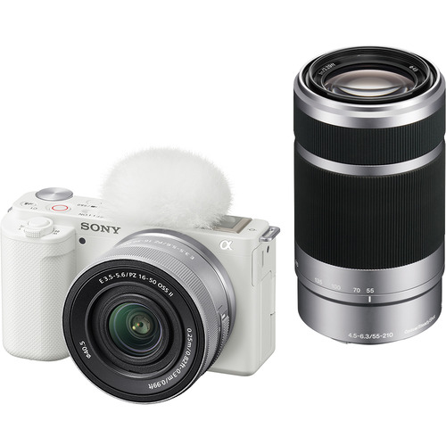 ソニー ZV-E10X W VLOGCAM α Eマウント ダブルズームレンズキット ホワイト|ヤマダ電機 店