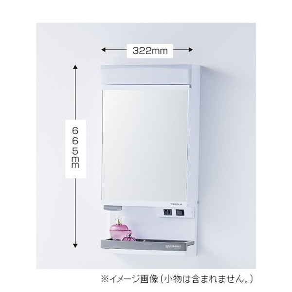 東プレ ミラーキャビネット 洗面 鏡 ミラー 収納 小物収納