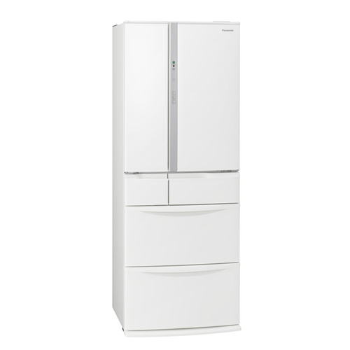 パナソニック 冷蔵庫 451L 観音開き 6ドア 幅68.5cm フルオープン引出し AIエコナビ NR-FVF45S3-W ホワイト系【DD】