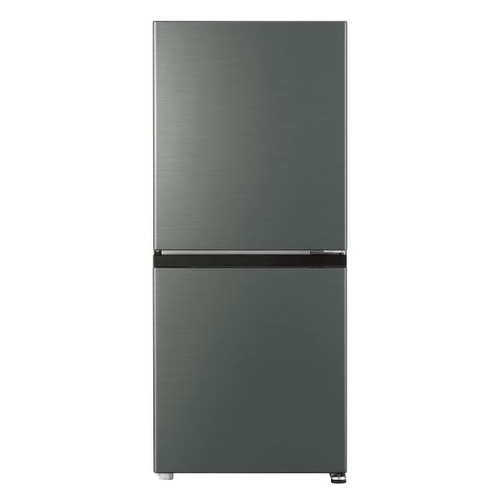 AQUA 冷蔵庫 139L 右開き 2ドア 幅50.0cm 大容量冷凍室 耐熱トップテーブル AQR-14A(DS) グレー系