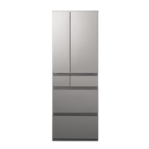 【無料長期保証】パナソニック 冷蔵庫 542L 観音開き 6ドア 幅65cm 真ん中冷凍室 シャキシャキ野菜室 NR-F54EY3-S シルバー系|ヤマダ電機 店