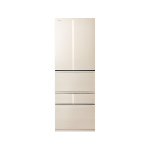 【無料長期保証】東芝 冷蔵庫 506L 観音開き 6ドア 幅65cm メタリッククールパネル 摘みたて野菜室 おいしさ持続上質冷凍 GR-A51YFV(UC) ピンク系｜ヤマダ電機　店