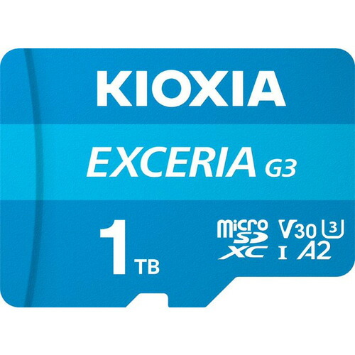 KIOXIA KMU-C001T microSD歌留多 EXCERIA G3 1結核症 microSDXC UHS-I U3 V30 C10 A2