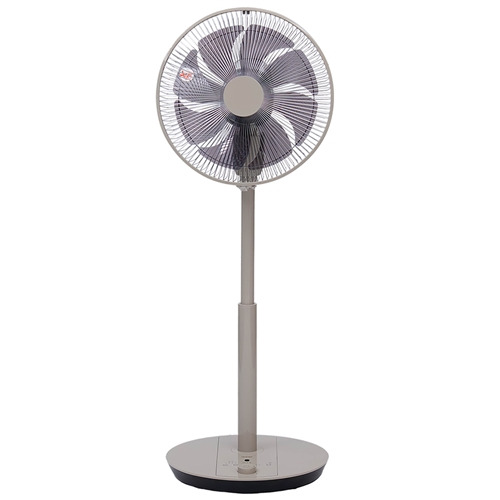 トヨトミ YFS-DHT30R リビング扇風機 DCモーター搭載 風量10段階切替 8枚羽根 タッチストップセンサー採用 衣類乾燥モード モカベージュ