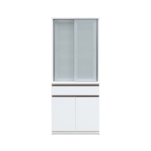 大塚家具 オリジナル ダイニングボード「ココ80」 幅78cm 奥行49cm 高さ198cm ホワイト