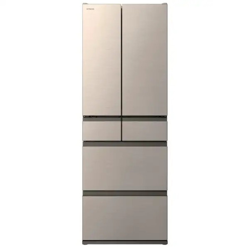 【無料長期間引き受ける】日立 電気冷蔵庫 540L 観音開き 6部屋の入り口 幅65糎 まんなか3段大電気容量封鎖 まるごとチルド R-HWC54Y ゴールド系
