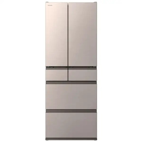 【無料長日月引きうける】日立 電気冷蔵庫 617L 観音開き 6部屋の入り口 幅68.5珊 まんなか3段大静電容量氷る まるごとチルド R-HWC62Y ゴールド系