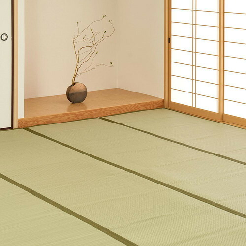 萩原 洗えるい草風引っ敷き 四条 日本の首都間8帖 GR 緑であること