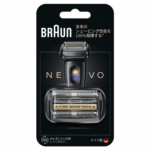ブラウン NEVO-B 替刃 NEVO シルクシェーバー NEVOに対応 1.5年分 グラファイトダスク|ヤマダ電機 店