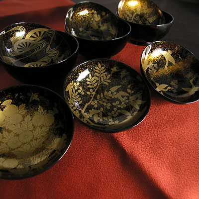 楽天市場】繊細な蒔絵が美しい輪島の匠の逸品『吸物椀 菊に忍