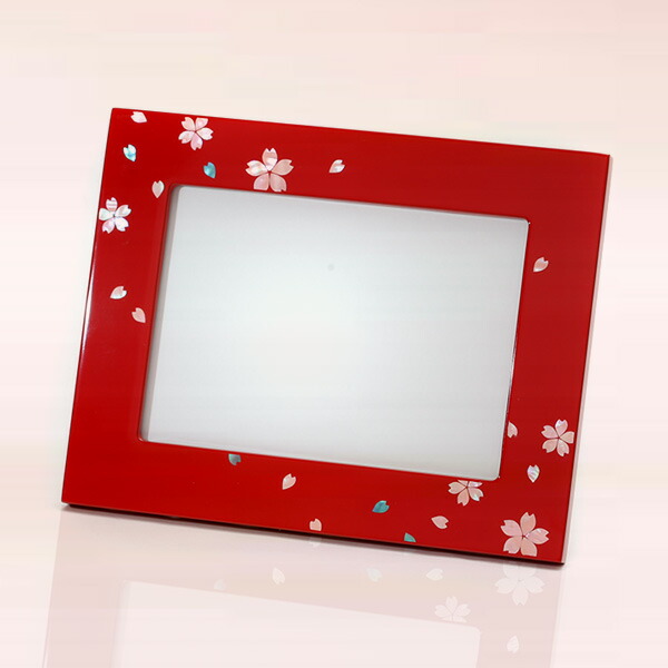 【宮内庁御用達　山田平安堂】フォトフレーム　漆 000000001599-01-l.jpg