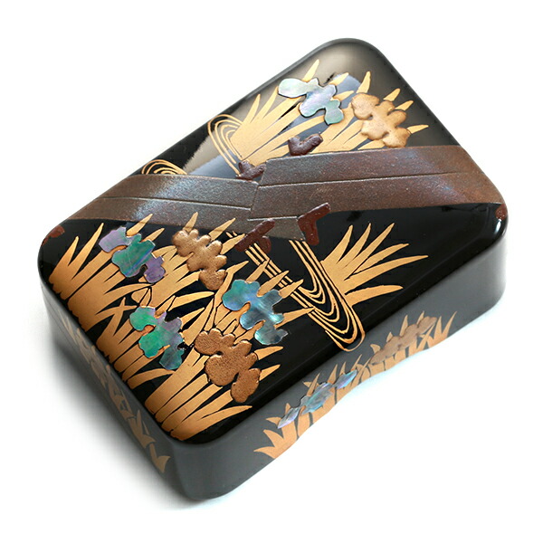 楽天市場】【宮内庁御用達 漆器 山田平安堂】名刺箱 かきつばた : 漆器