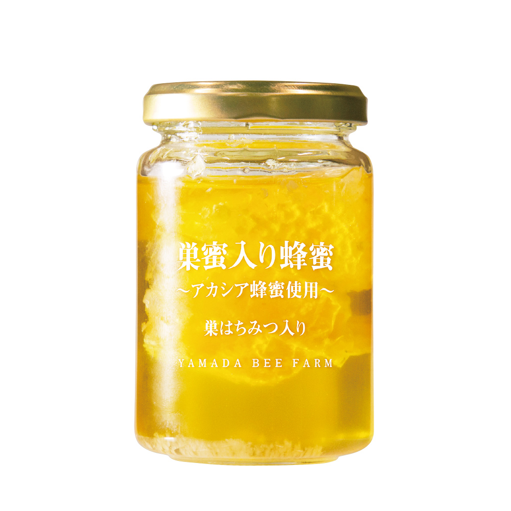 山田養蜂場】巣蜜入り蜂蜜（ニュージーランド産巣蜜）200g ギフト