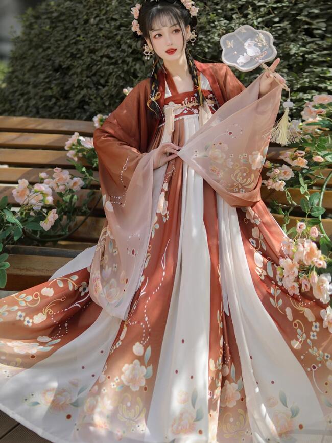 楽天市場】仙女古典美人服 振袖唐装漢服 豪華刺繍レディース中国魏晉風 