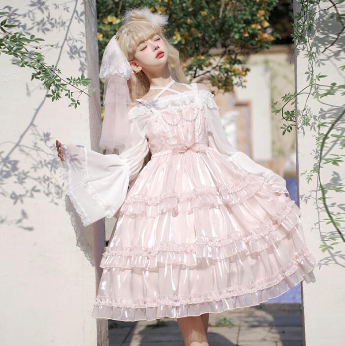 姫系 ロリータ フェアリーグランジ ゴスロリ 姫ギャル ベロアリボンキャミソール 姫系 ロリータ 姫ギャル ゴスロリ フェアリーグランジ 重ね着風