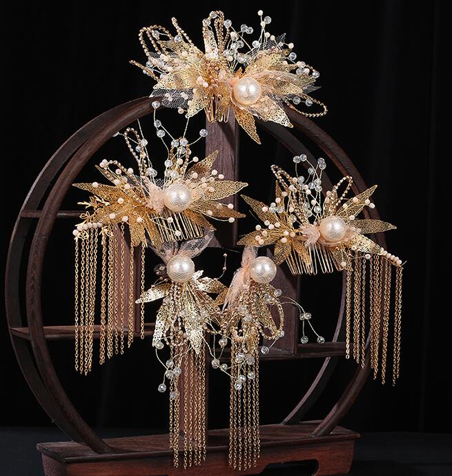 海外限定 かんむり 宮廷皇后貴妃風王冠 中華グッズ ヘアアクセサリー かんざしカチューシャ 中華風 華流コスプレ用髪飾り 超豪華チャイナ風髪飾りセット ティアラ 変装 仮装道具 コスチューム 華やか 唐装漢服用髪飾り合金 中華舞台ステージコスプレ道具 舞台撮影グッズ