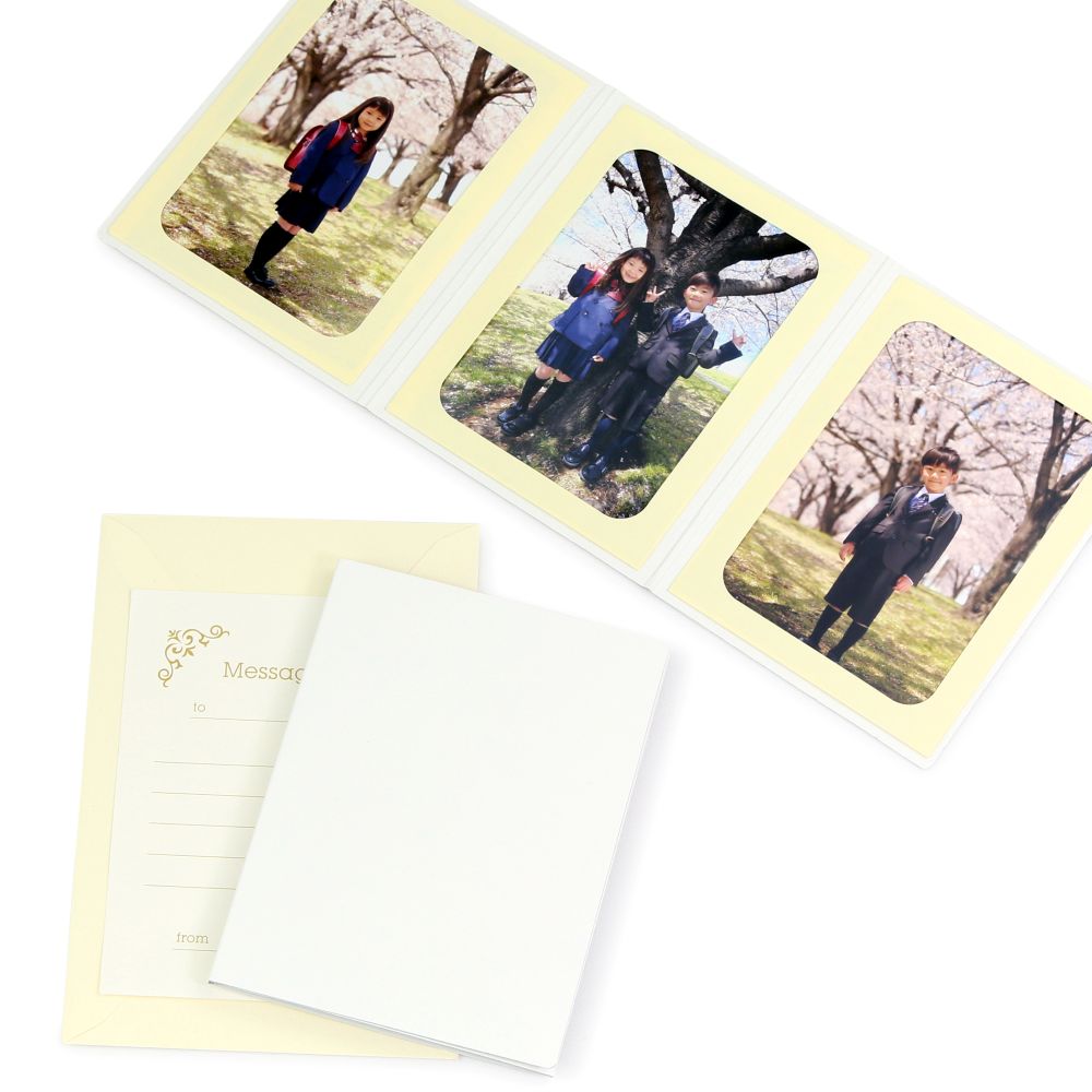 楽天市場】写真台紙 ペーパー フォトフレーム 無地表紙 Lサイズ （89