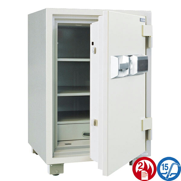ダイヤセーフ　耐火金庫　金庫業務用耐火金庫。プッシュタイプ。耐工具15分(TS-15)試験合格。2時間耐火試験合格。ETS90　内容量105リットル最大100万円限度の補償【RCP】｜山形金庫 店