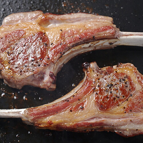楽天市場 ラムチョップ 骨付きステーキ肉 8本入り 約640g なみかた羊肉店 生産者直送 送料無料 山形直送計画 南オーストラリア産 フレンチ 高タンパク 低カロリー 山形直送計画 楽天市場店