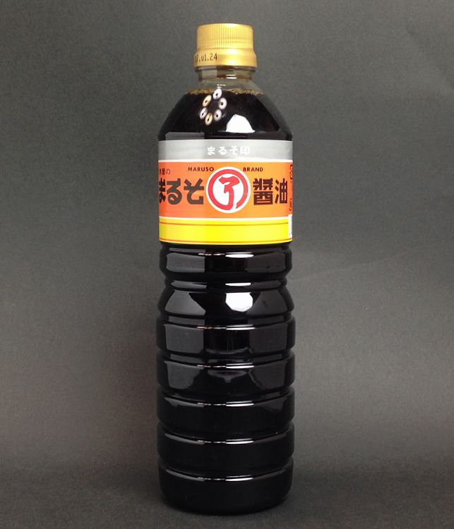 楽天市場】【山口県】【下関市横野町】【大津屋】まるそ醤油 金印1000ｍｌ : やまぐち開盛堂