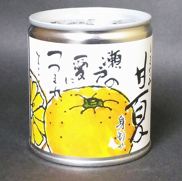 【送料無料】【缶詰】甘夏みかん(身割れ)シラップ漬け（ライト）170ｇｘ２４缶【愛媛県産】※別途送料、東北500円、北海道1000円・沖縄、離島不可※ ★★