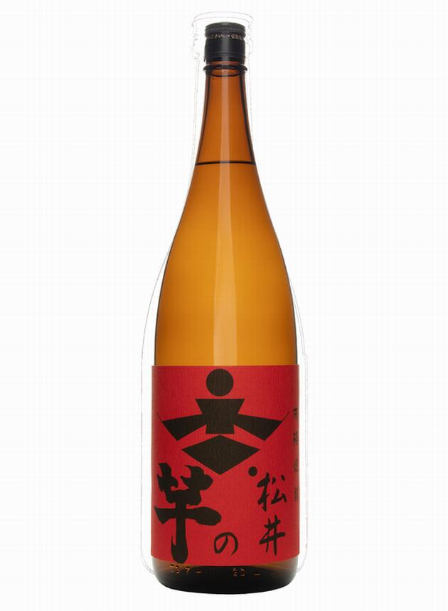 【焼酎】松井の芋　赤1800ｍｌＸ６本【鳥取県】【倉吉市上古川】【松井酒造】