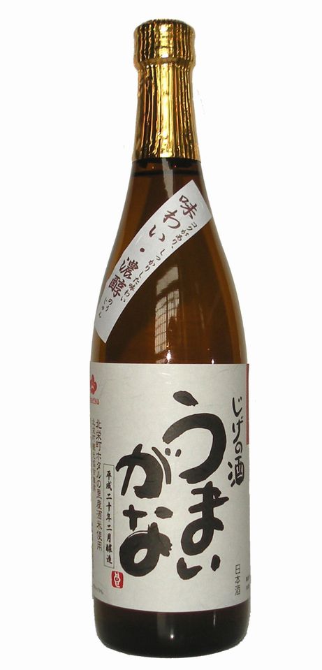 楽天市場】特別純米酒 じげの酒 うまいがな やわらか軽快タイプ 720ml