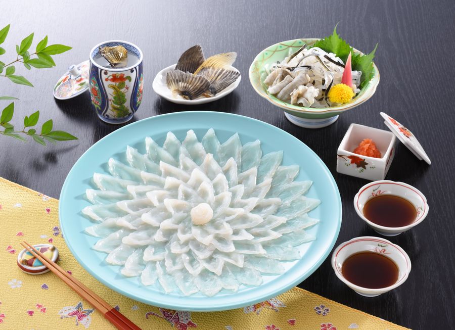 【送料無料】とらふぐ刺身セット（3～4人前)【山口県】【下関市】【日高本店】FRH-10｜やまぐち開盛堂 9,461円