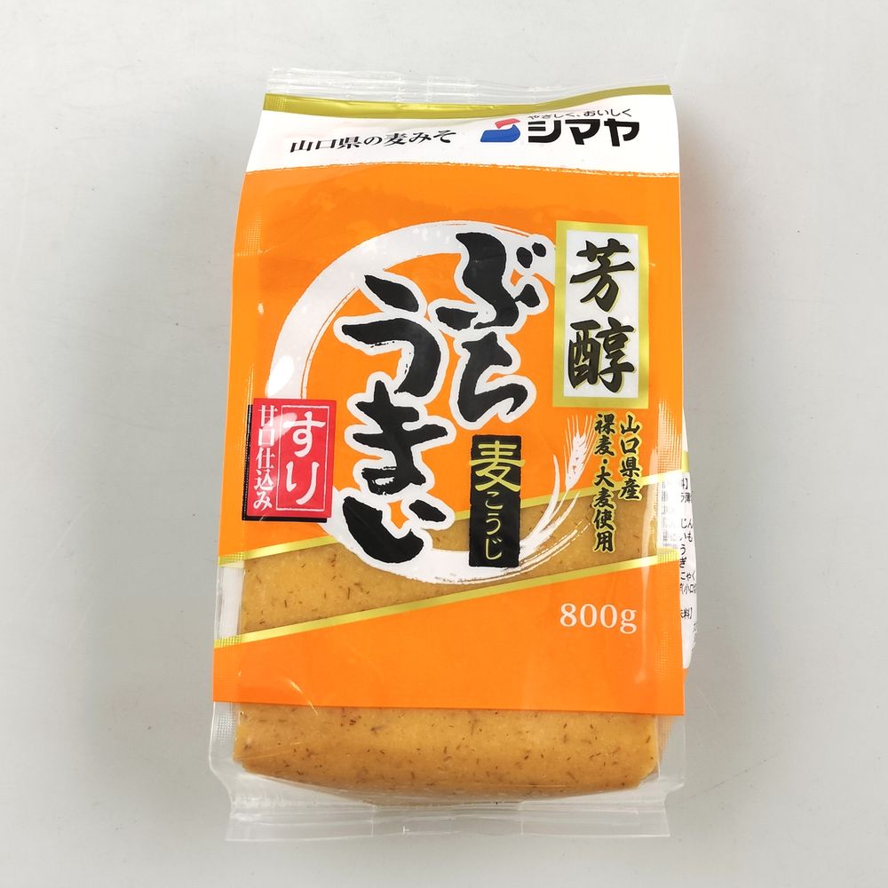 楽天市場】山口の味 とくぢ味噌『麦つぶ』800g : yamaguchi